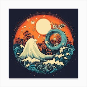 Great Wave 15 Canvas Print