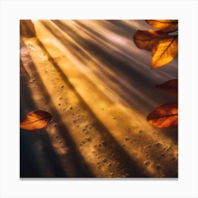 Firefly An Illustration Of Translucent Beautiful Autumn Leaves And Foliage 77590 Canvas Print