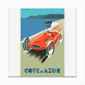 Cote Azur Canvas Print