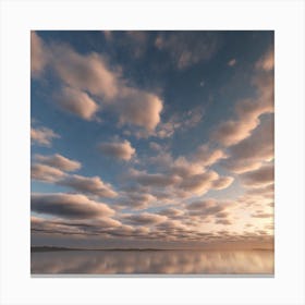 Clouds In The Sky Canvas Print