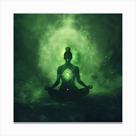 Heart Chakra (Anahata) Canvas Print