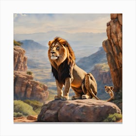 The Lion King Canvas Print