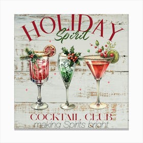 Holiday Spirit Canvas Print