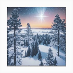 Starry Night 1 Canvas Print