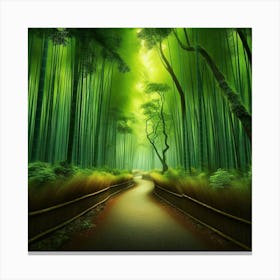 Bamboo Forest 15 Canvas Print