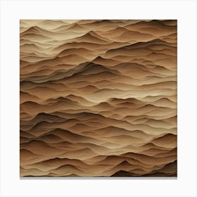 Sand Dunes 6 Canvas Print