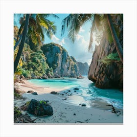 Philippine Beach Canvas Print