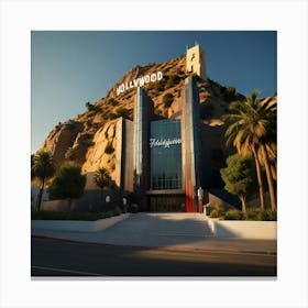 Hollywood Sign 2 Canvas Print