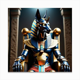 Anubis Canvas Print