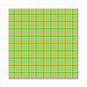 Checkered Fabric 2 Canvas Print