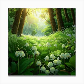 Lily Of The Valley 9 Canvas Print