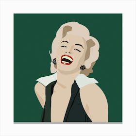 Marilyn Monroe Actress Hollywood Canvas Print