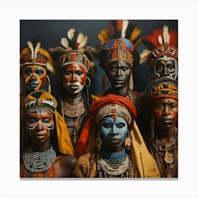 Ethiopian Tribes 1 Canvas Print