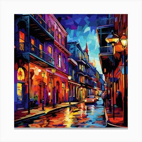 New Orleans Street Canvas Print