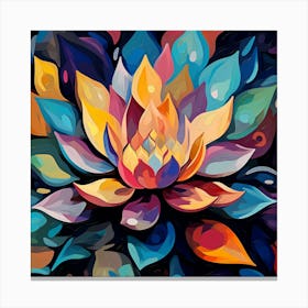 Lotus Flower 38 Canvas Print