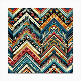 Chevron Pattern 2 Canvas Print