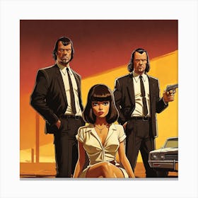 Pulp Fiction 7 Canvas Print