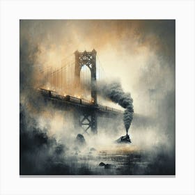 San Francisco Bay Bridge Canvas Print