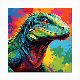 COMODO DRAGON Canvas Print