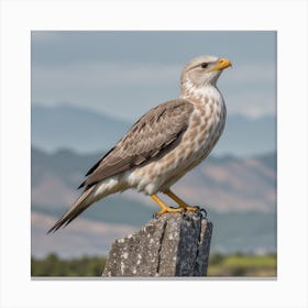 Kiwi Raptor Canvas Print