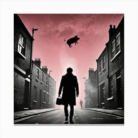 Flying Canvas Print