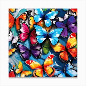 Butterfly Painting 47 Canvas Print