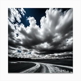 Cloudy Sky 18 Canvas Print