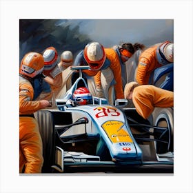 Formula Many Canvas Print