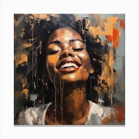 'Smile' Canvas Print