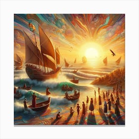 'Seascape' Canvas Print