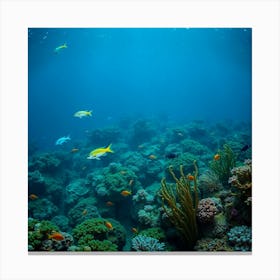 Coral Reef87 Canvas Print