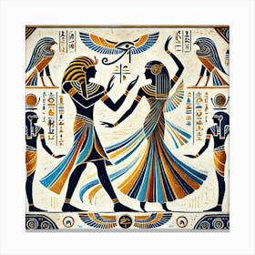 Egyptian Dance 1 Canvas Print