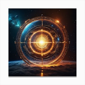 Space Navigation Canvas Print