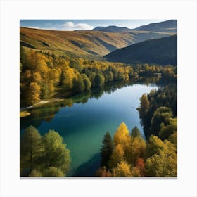 Autumn In The Mountains 53 Canvas Print