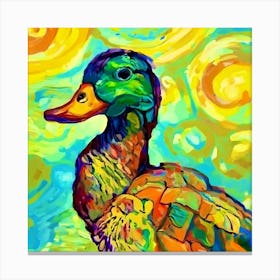 Duck. Canvas Print
