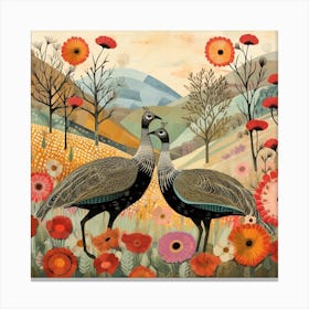 Bird In Nature Turkey 3 Canvas Print