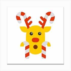 Reindeer Canvas Print