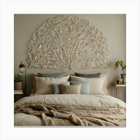 Tree Of Life Headboard Canvas Print