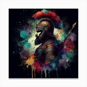 Spartan Warrior 24 Canvas Print