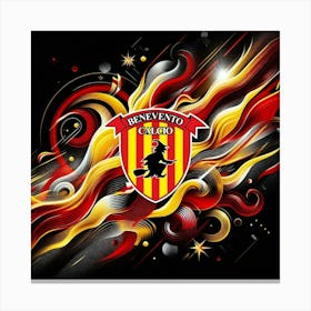 Benevento Calcio Logo Wall Art 6 Canvas Print