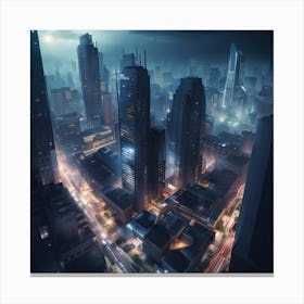 Cityscape 2 Canvas Print