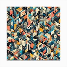 Geometric Canvas Print