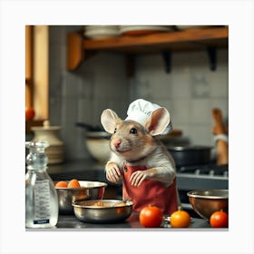 Asm A Mouse Wear Like A Chef Cooks In The Kitchen 9bd9ee52 A92e 4612 8fd4 466f0847a7de Canvas Print