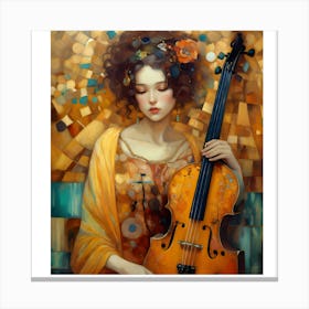 Violinist Canvas Print