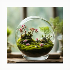 Terrarium 4 Canvas Print