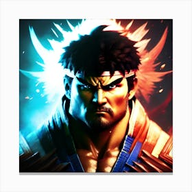 Street Fighter 1 Canvas Print