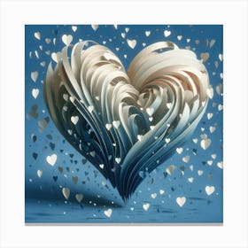 Valentine's Day Hearts Canvas Print