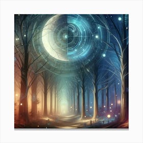 Moonlit Magic 12 Canvas Print