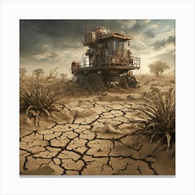 Arid Landscape 15 Canvas Print