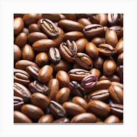 Coffee Beans 430 Canvas Print